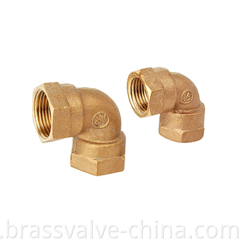 Bronze Female Thread 90 Elbow Fitting 518 Jpg